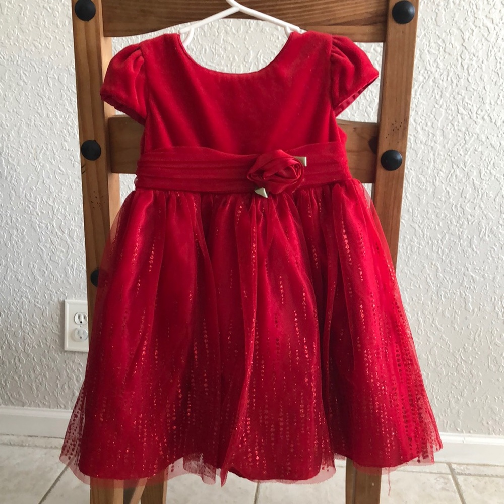 Beautiful red dress 3t Valentines